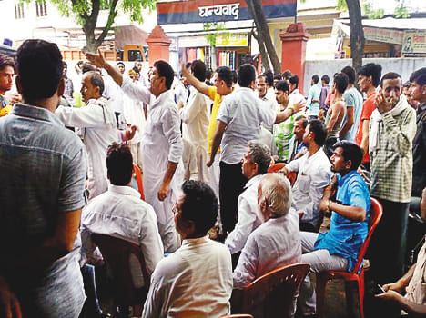 Stress in two communities about religious celebration