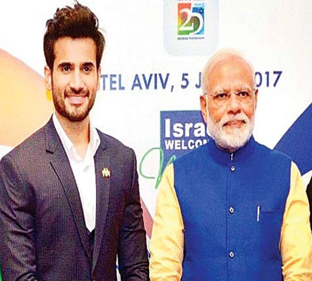 Karan Tacker on sharing the stage with PM Narendra Modi at israel