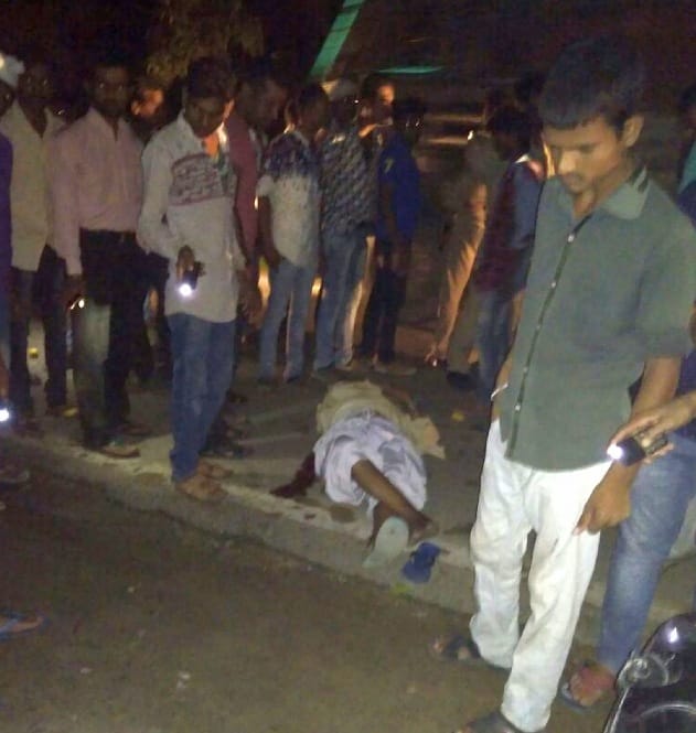 Father's death by truck collision, son seriously