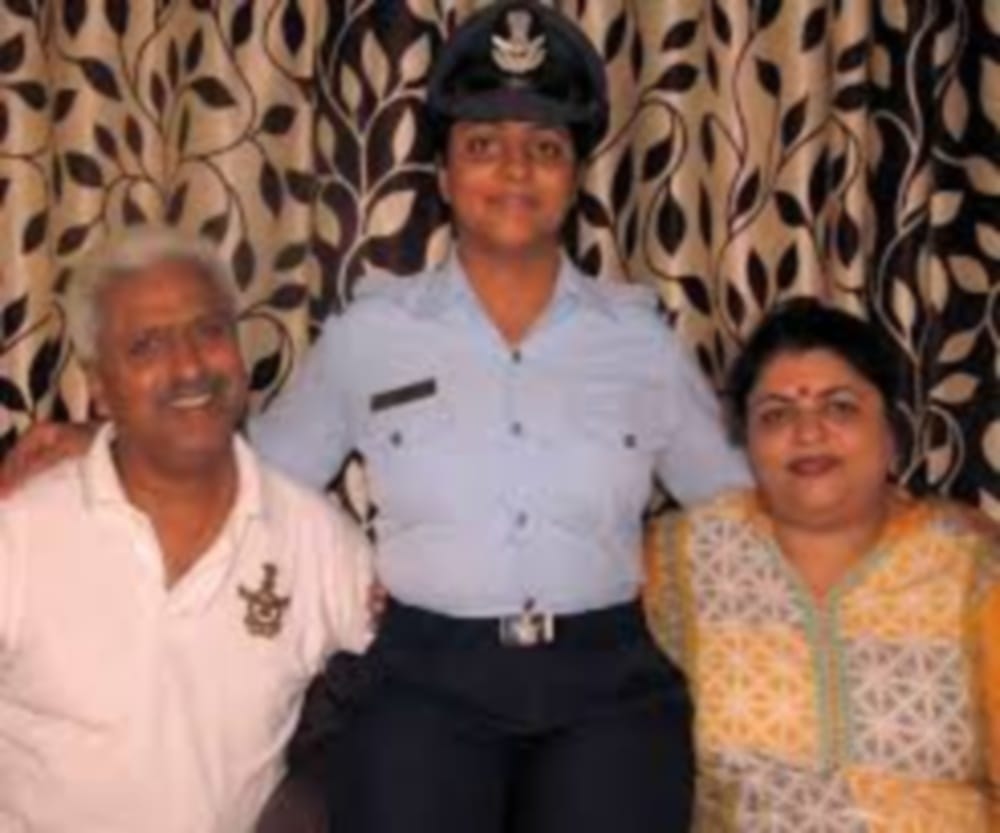 rishikesh aditi joined indian air force