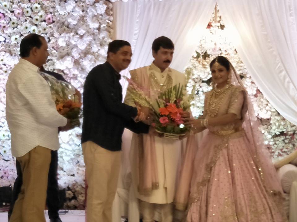 Dhananjay Singh the third marriage, many veterans arrived in the reception