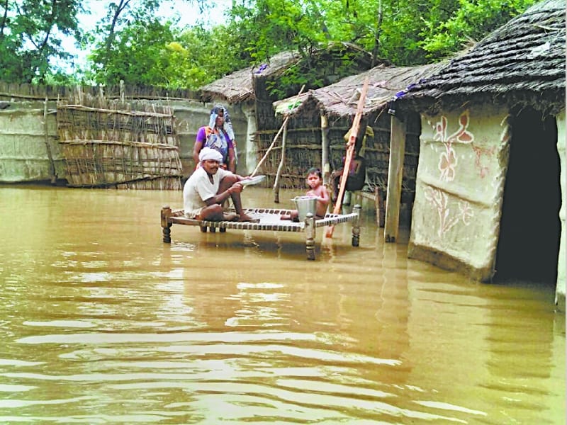  flood in five districts of Uttar Pradesh.