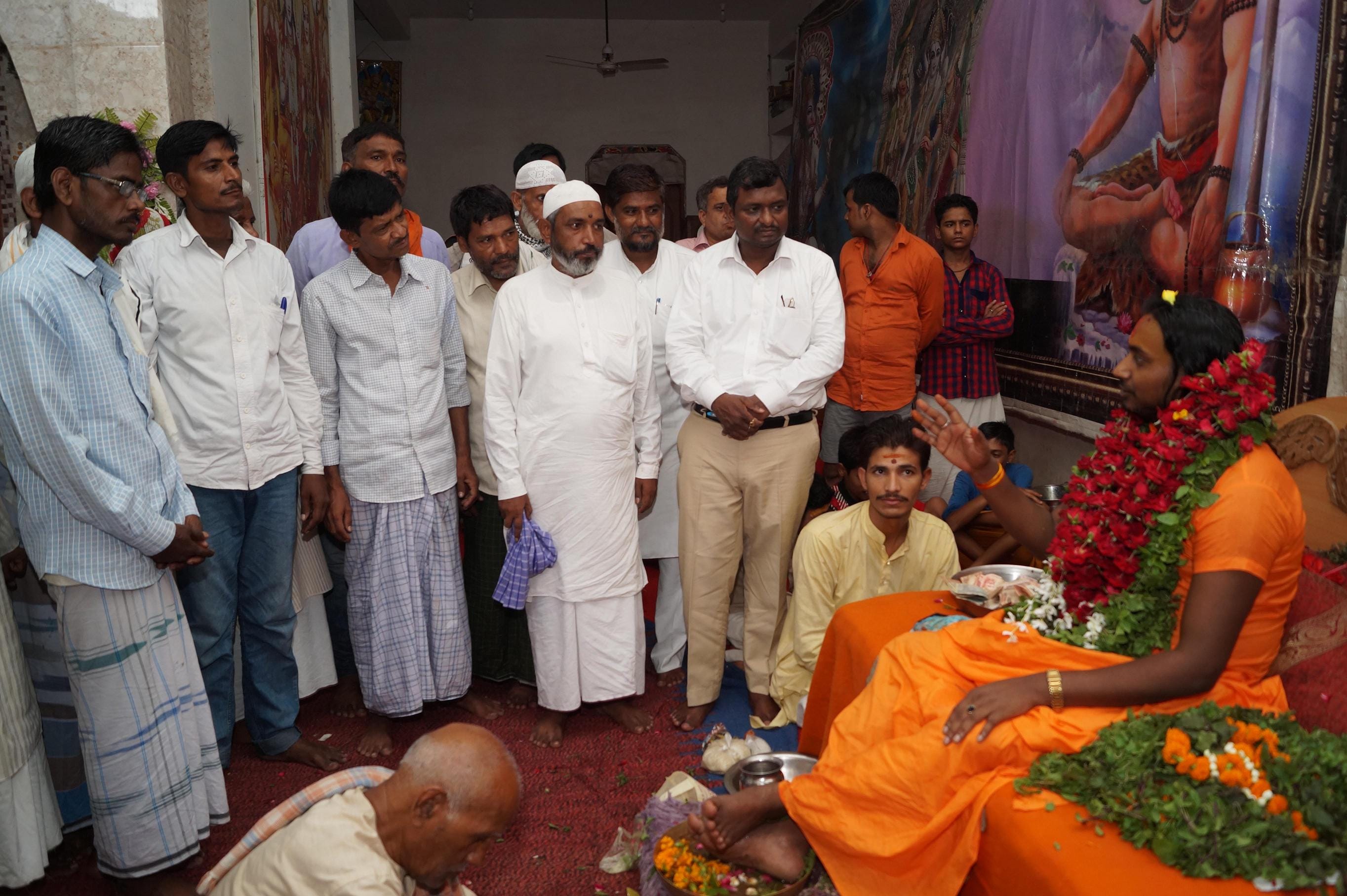 Guru Purnima Muslim community took their guru blessings in Varanasi