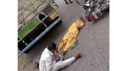 woman killed in Bike accident at Hamirpur.
