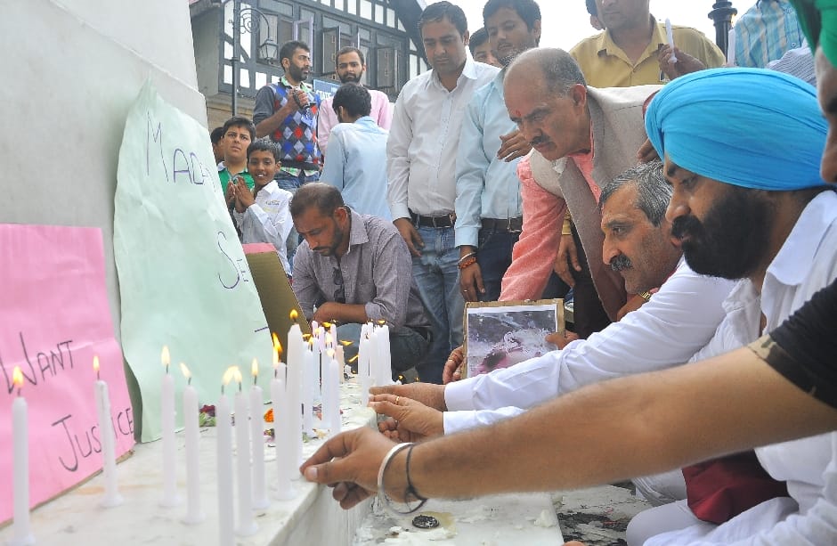 Shimla police have no clue in Kotkhai girl rape and murder case.