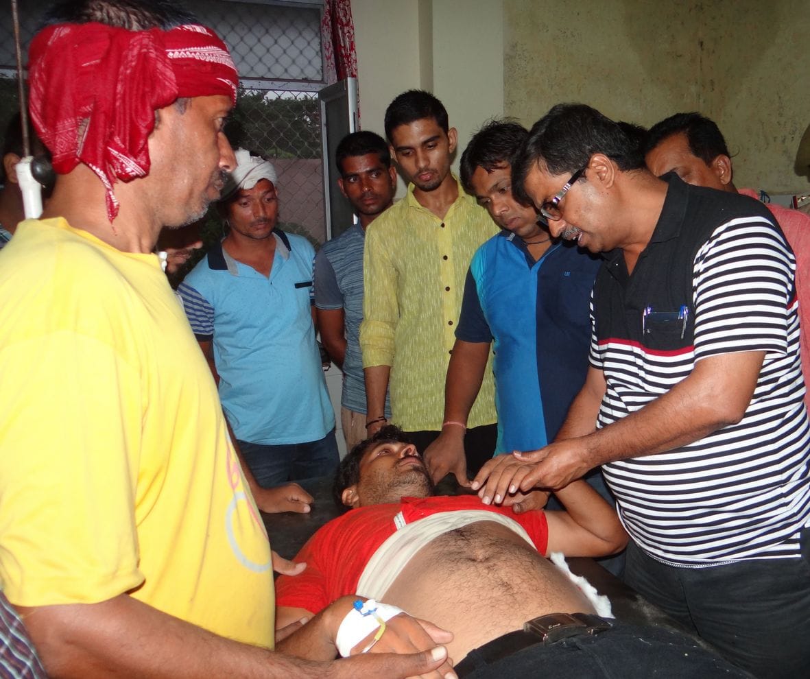 BJP workers shot dead