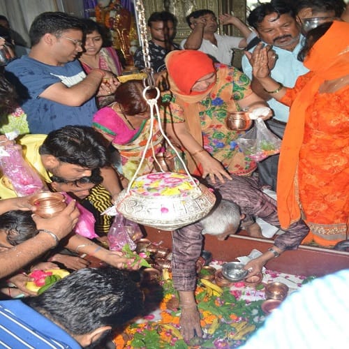 First Monday of month of Savan, SSP manjil Saini also did Baba Oghdanaths philosophy, view Photos