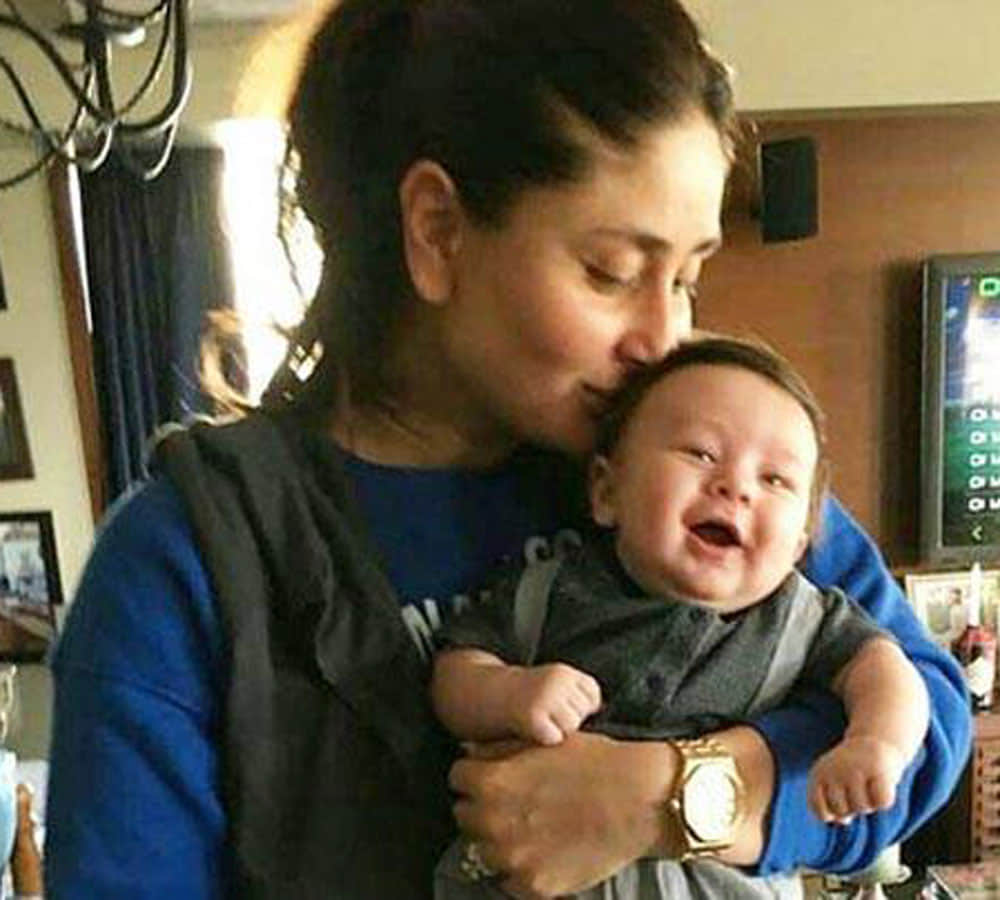 kareena kapoor and her son taimur ali khan similar face