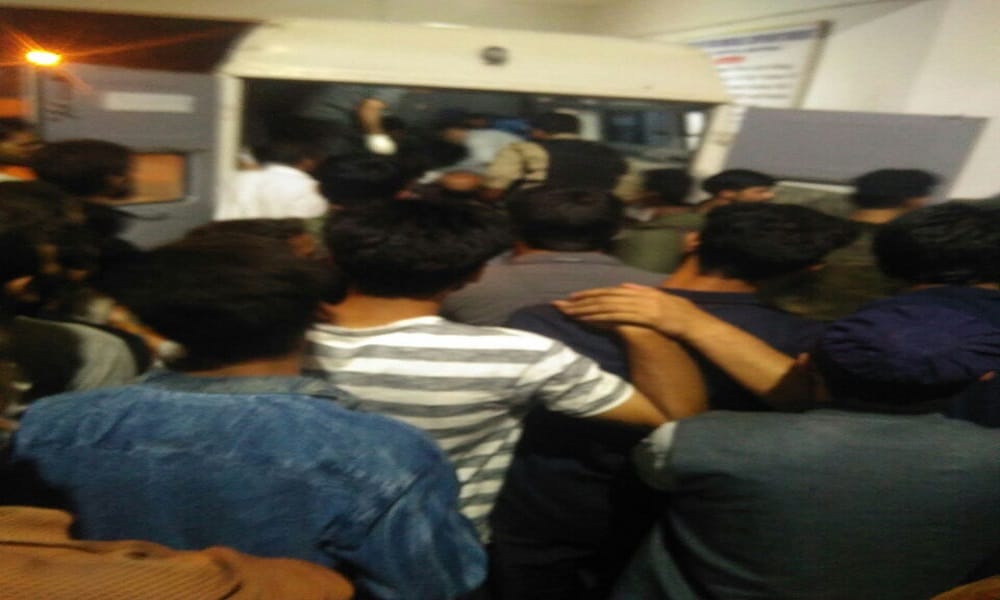 many injured after terrorists attacked their bus in Batingu of J&K's Anantnag