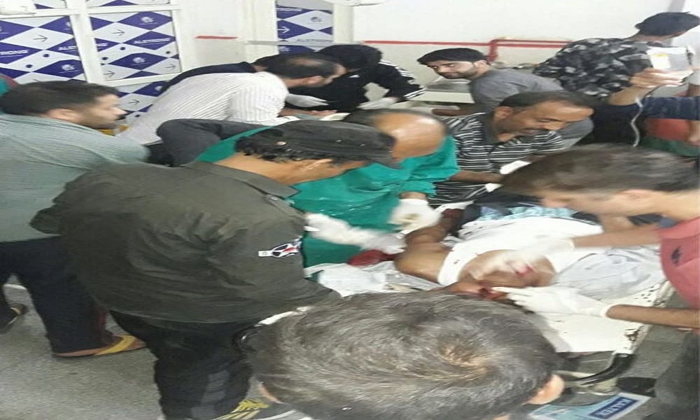 many injured after terrorists attacked their bus in Batingu of J&K's Anantnag