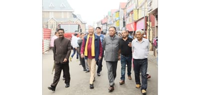 vijay mankotia and transport minister gs bali tea diplomacy