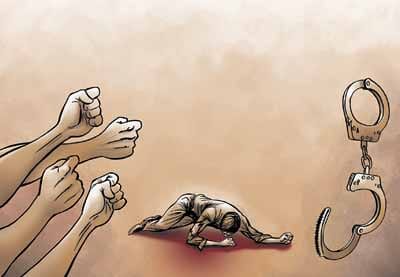 दरिंगी का आरोपी फालोवर गया जेल