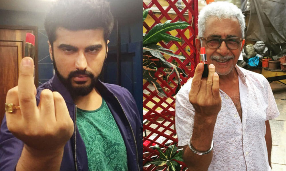 Arjun Kapoor, Naseeruddin Shah, Karan Patel Joins Lipstick Under My Burkha Rebellion Movement