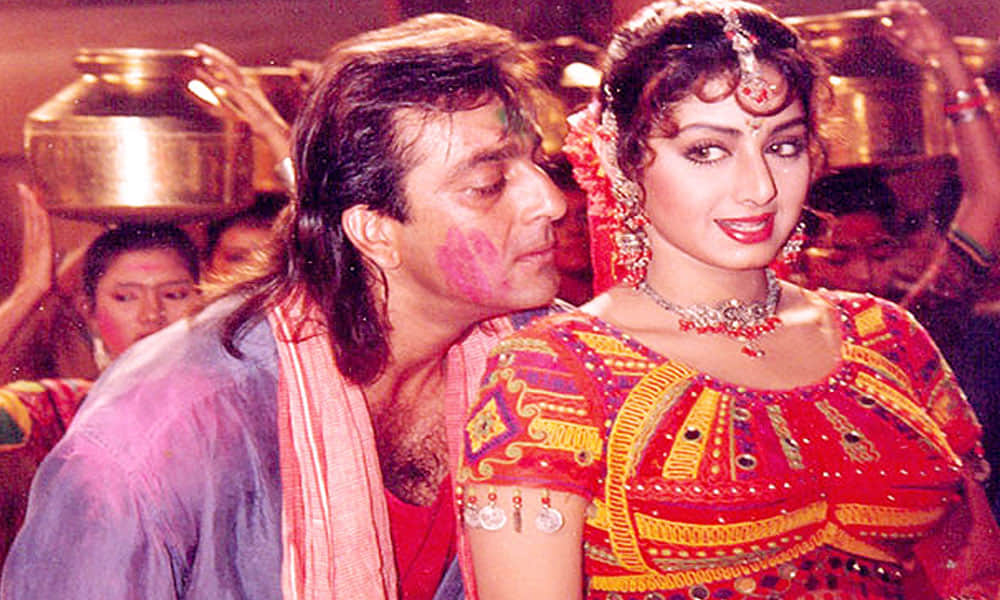 When Sridevi got angry with Sanjay dutt for consuming too much alcohol decided never to work with him