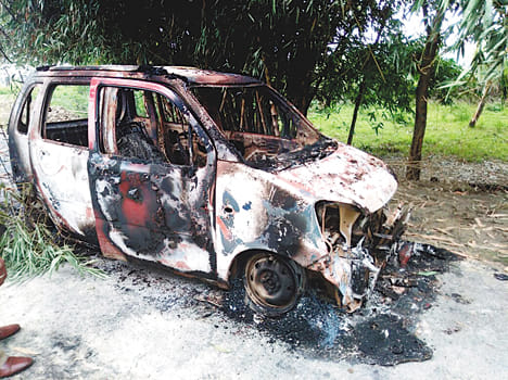 Murder carcasses after killing in Suras