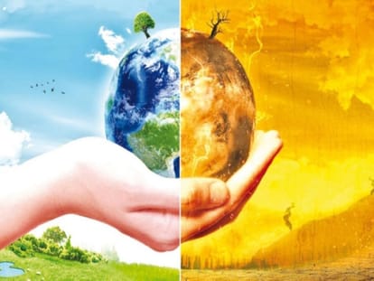 nine years old indian girl speech on Climate change in paris 