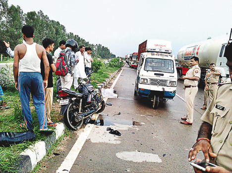 Death of Member and Partner by DCM collision