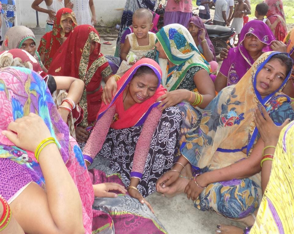 septic tank of the house Innocent death due to falling in hathras