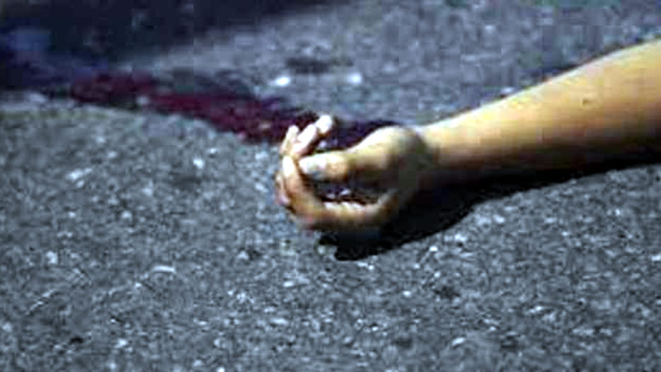 man murdered and face burnt with acid  
