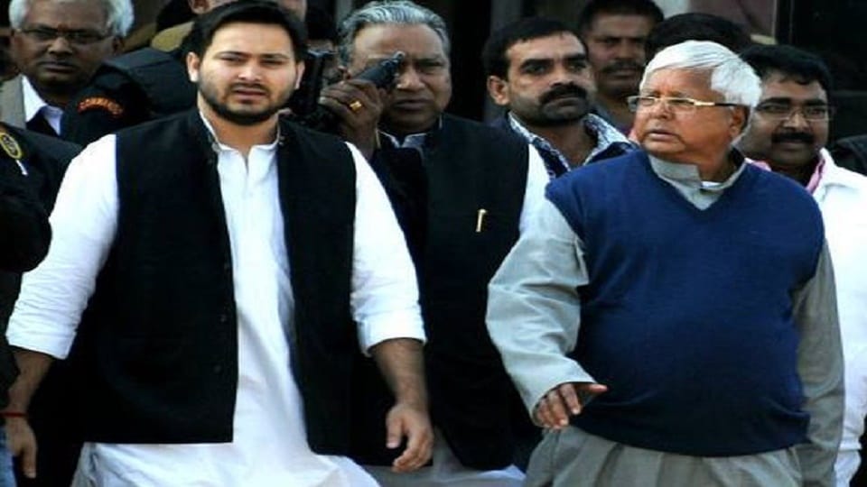 lalu prasad yadav hints tejashwi yadav may lead rjd in elections