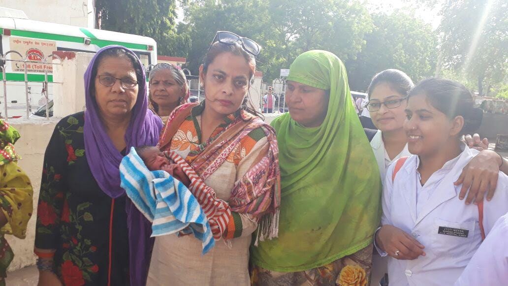 newly born baby found in dustbin 