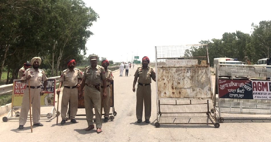 SYL Issue, Punjab-Haryana Border remained completely sealed