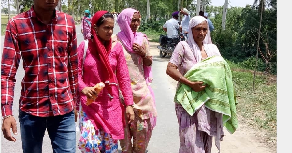 SYL Issue, what happened on the Punjab-Haryana border throughout the day?