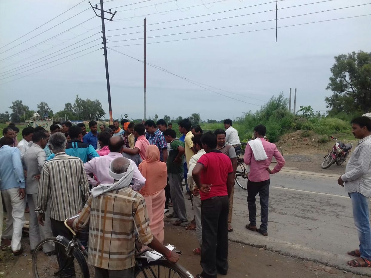 two bike riders and one mare died after accident in mainpuri  