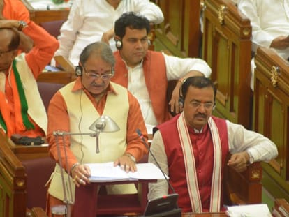  BJP expand its agenda through budget.
