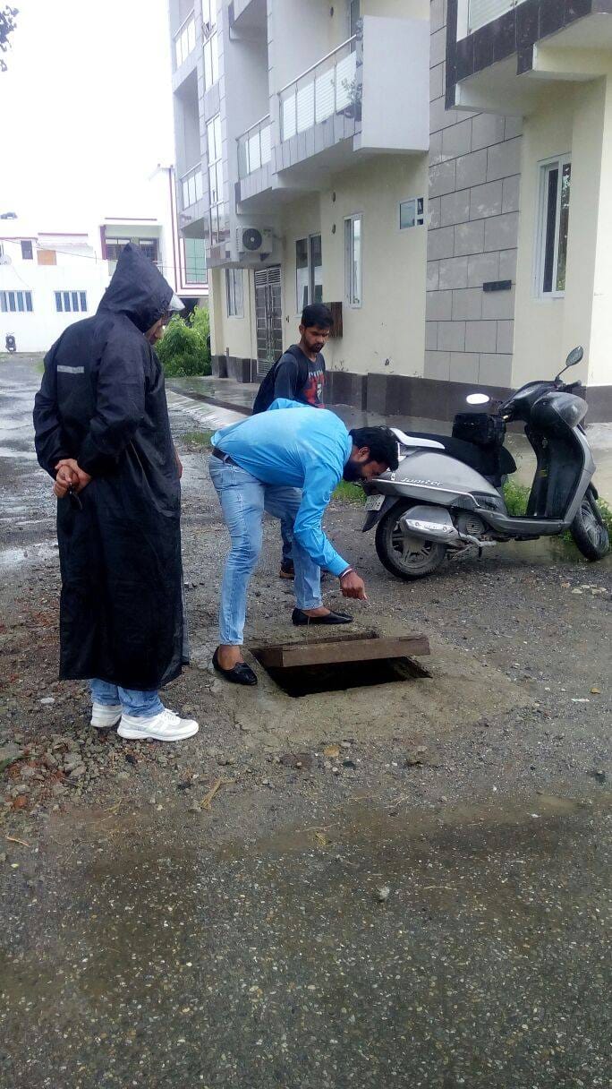 two dead body found in sewage line