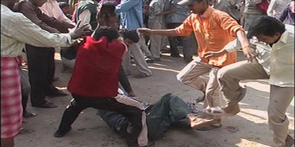 man accused of rape with minor beaten to death by mob in shilllong