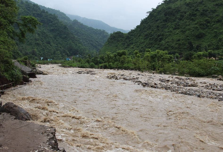 photos of disaster in bandal ghati uttarakhand