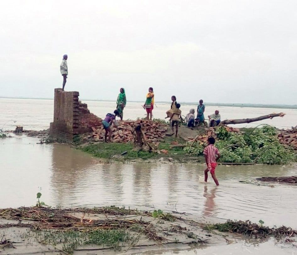 flood water use for farm irrgation in india, haryana govt special project