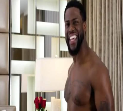 Hollywood actor and comedian Kevin Hart seen in the PK avatar for Tommy John photoshoot