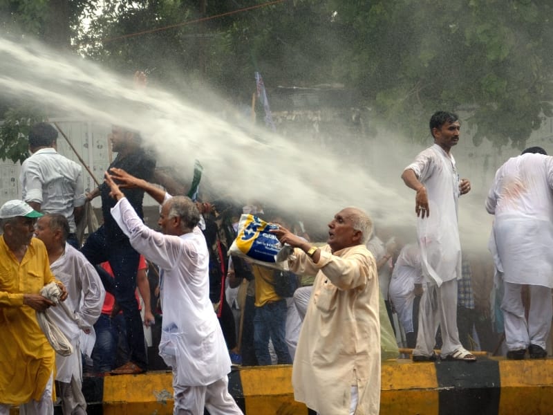 rld protest during up budget session