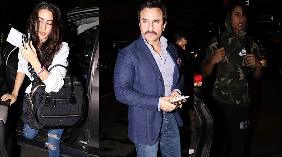 Shahid Kapoor and Saif Ali Khan leaves for IIFA award 2017 