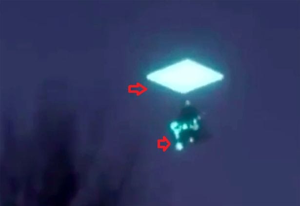 bizarre video of 2 Unidentified flying object   spotted at Yakutia in Russia Siberia province