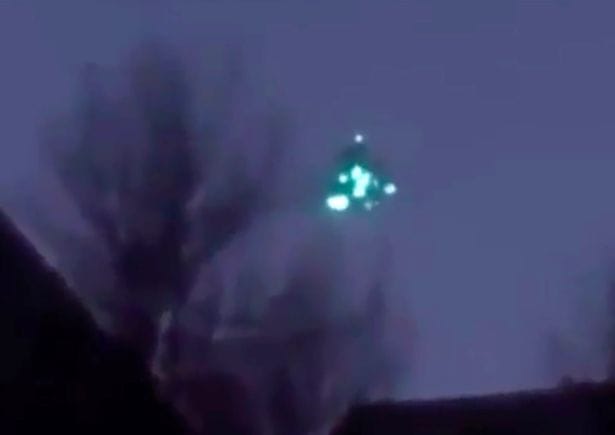 bizarre video of 2 Unidentified flying object   spotted at Yakutia in Russia Siberia province