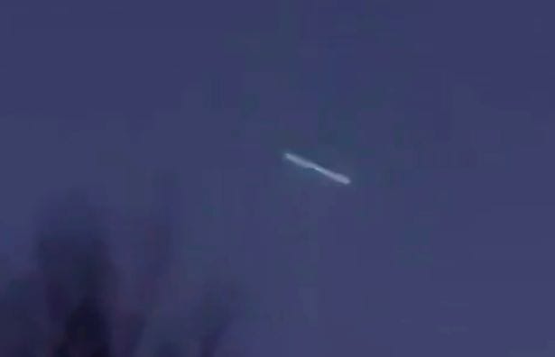 bizarre video of 2 Unidentified flying object   spotted at Yakutia in Russia Siberia province