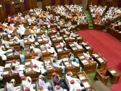  BJP expand its agenda through budget.