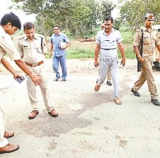  driver murdered Car looted 