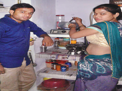 The pistol girlfriend turned down the in-laws