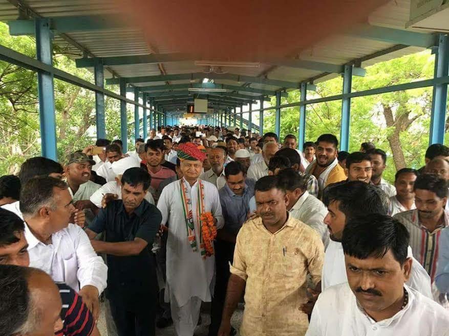 gehlot comment on gst