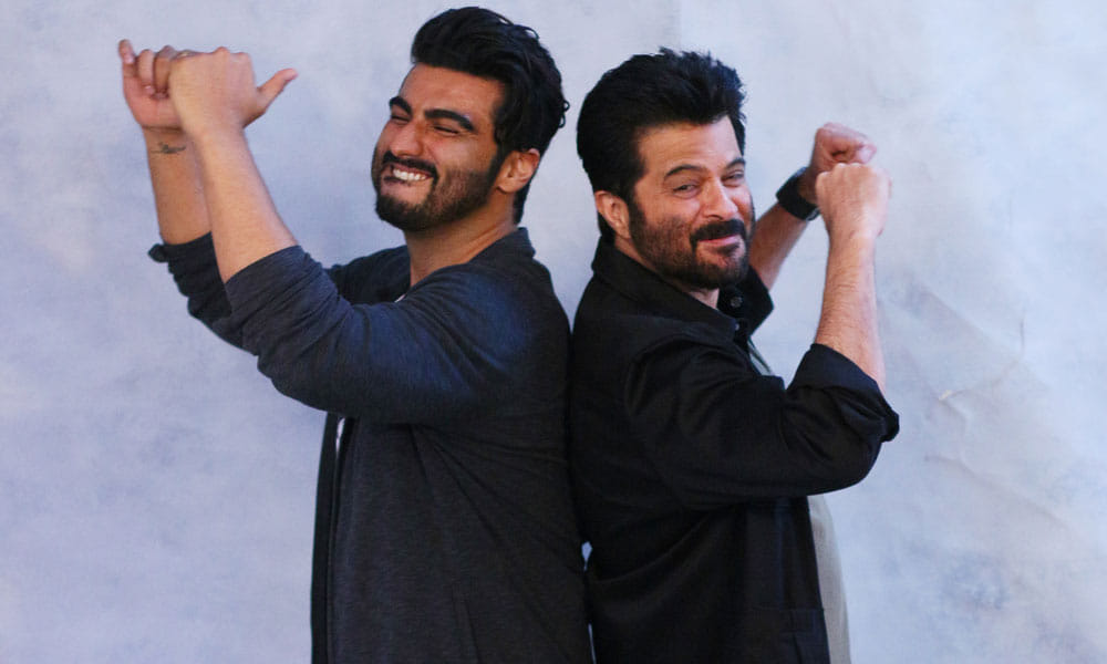 mubarakan star arjun share video for anil kapoor on song suit boot me aaye kishan kanhaiya
