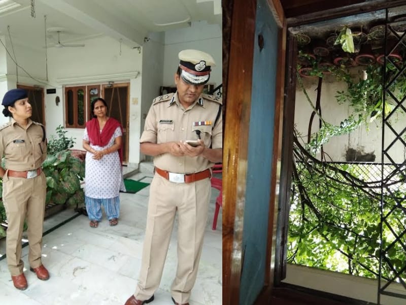 robbery in PGI in Lucknow.
