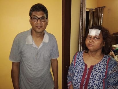 robbery in PGI in Lucknow.