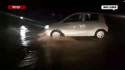 DRAINS CHOKED AFTER HEAVY RAINFALL IN DEHRADUN 