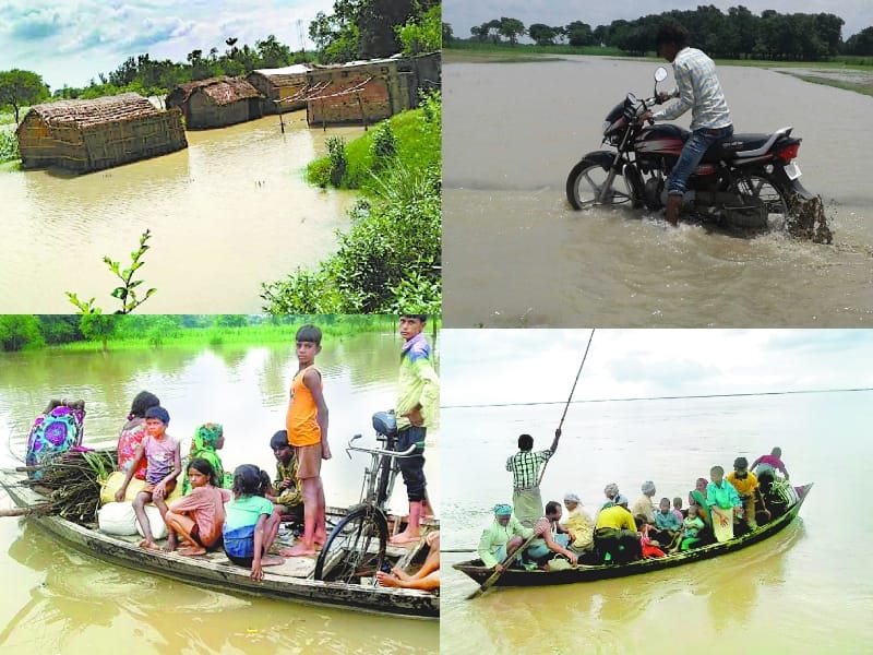 flood in districts of uttar pradesh