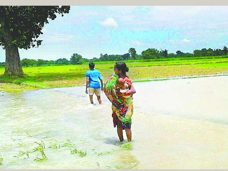  Innocent death due to drowning in flood waters