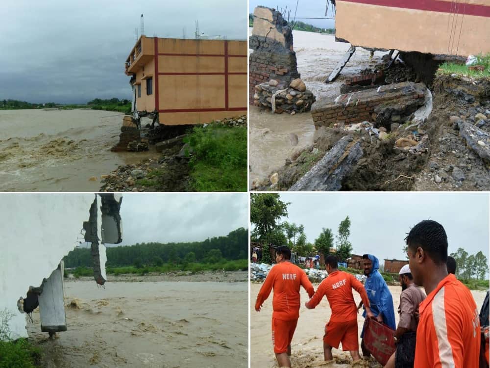 heavy rain in dehradun photogallery